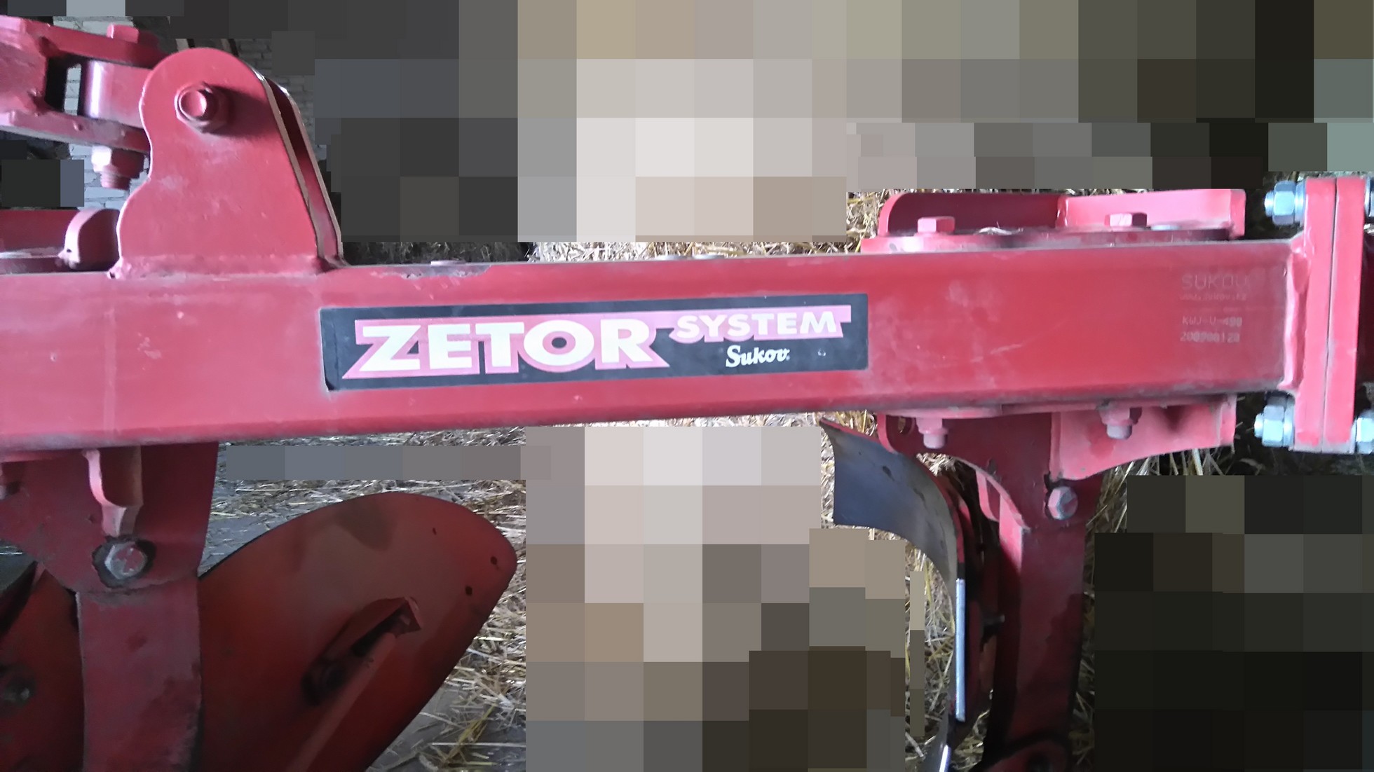 OKAZJA JAK NOWY 4 SKIBOWY PŁUG SUKOV Zetor System