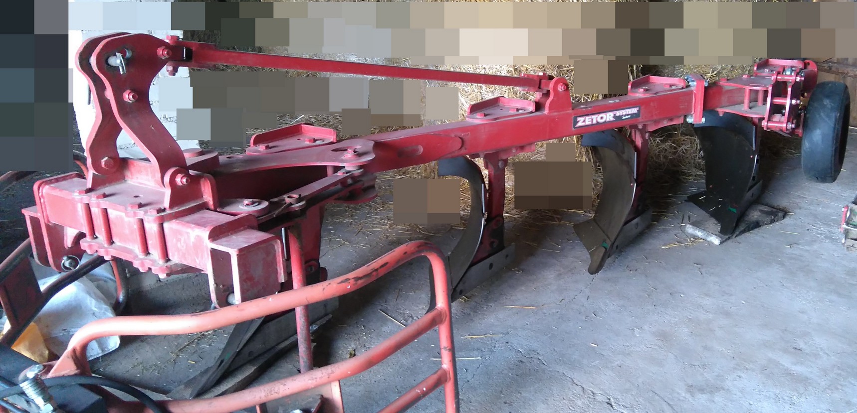 PŁUG 4 SKIBOWY SUKOV Zetor System JAK NOWY