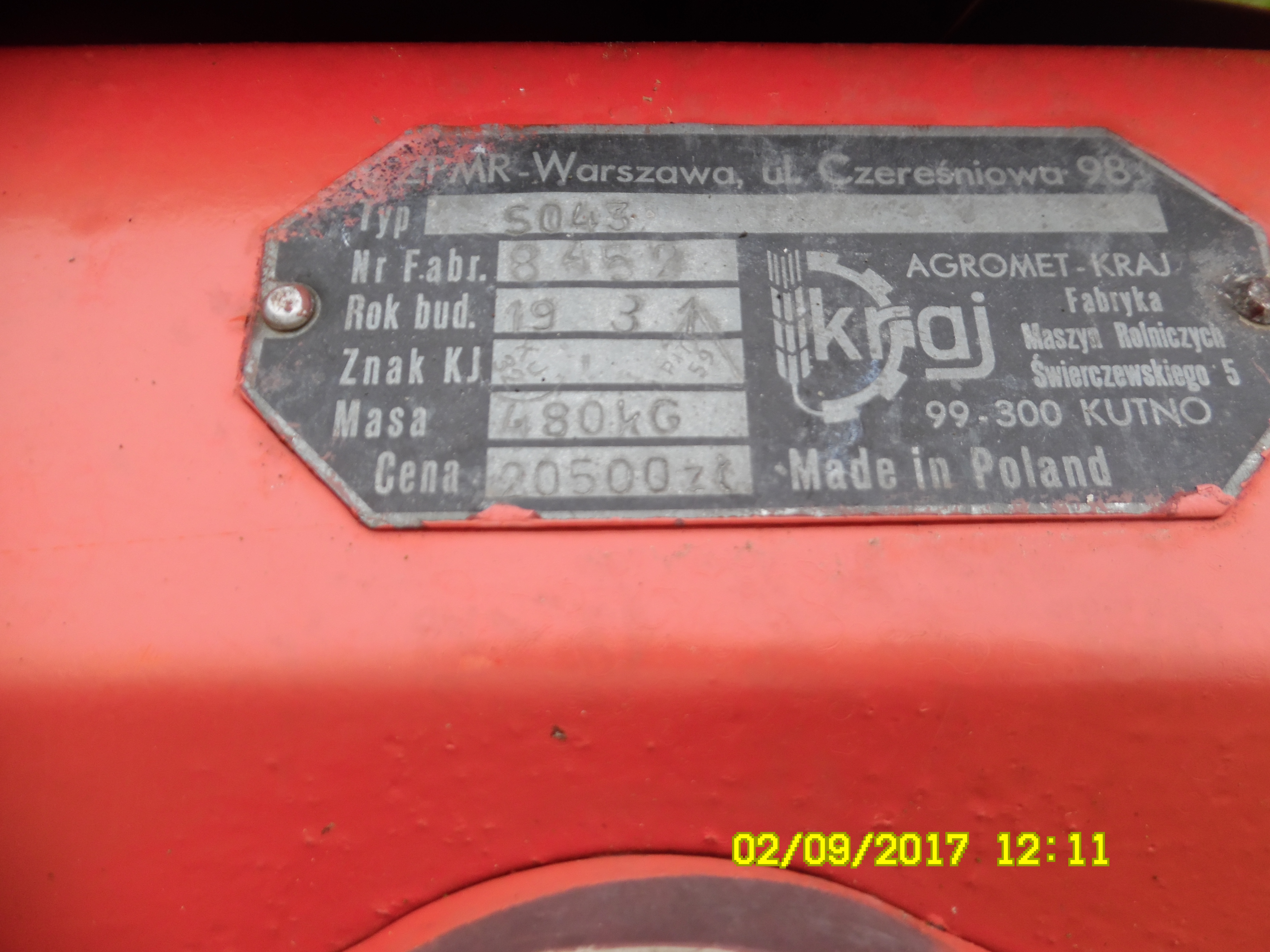 sprzedam siewnik poznaniak