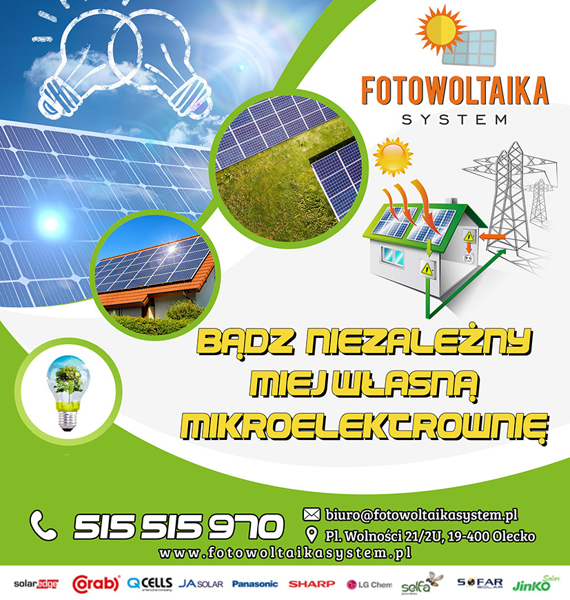 FOTOWOLTAIKA SYSTEM, PRĄD ZE SŁOŃCA