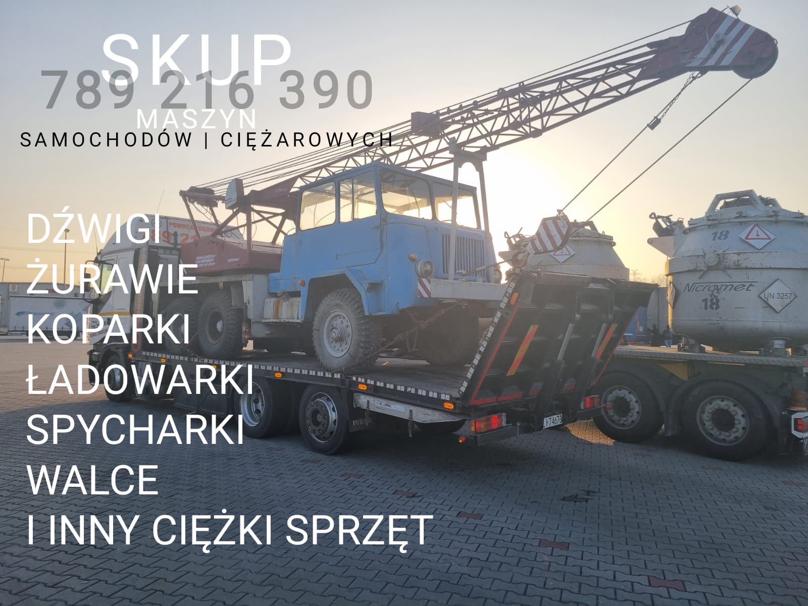 Samochody Ciężarowe, Maszyny Budowlane, Ciągniki rolnicze