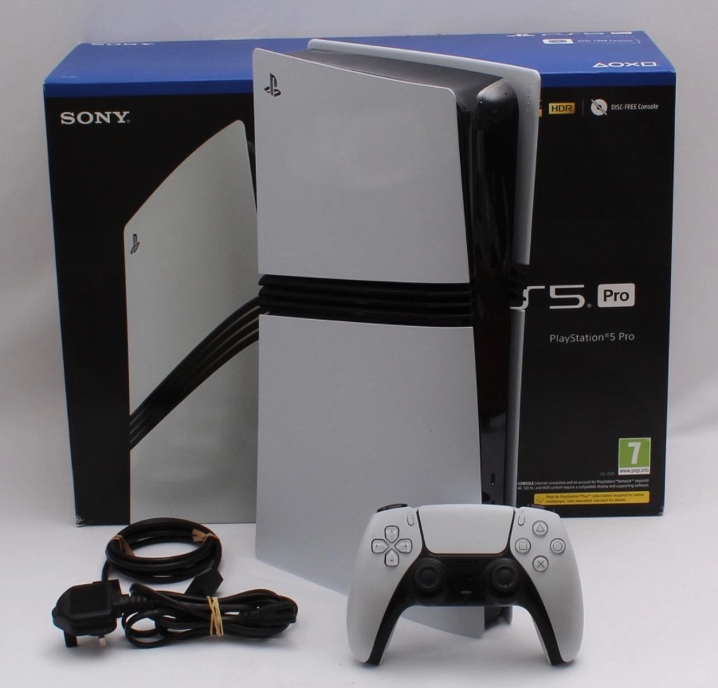 Konsole do gier Sony PlayStation PS5 Pro 2TB, Sony PlayStation PS5 Slim Konsole do gier , Nintendo Switch 2 oraz Microsoft Xbox Series X 2TB Konsole do gier ,  Apple iPhone 17 Pro Max, iPhone 17 Pro
