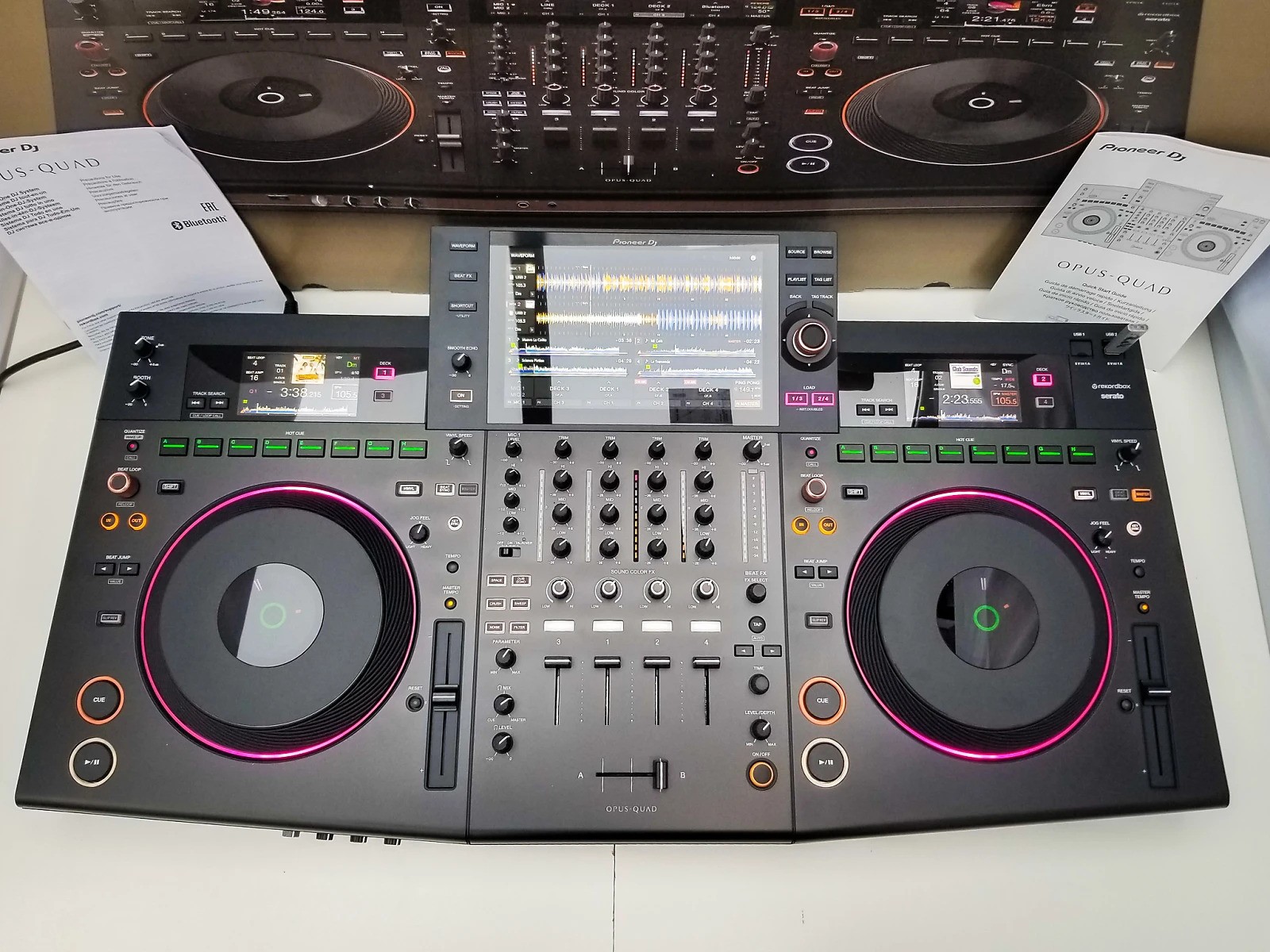 Pioneer DJ OPUS-QUAD, Pioneer DJ XDJ-RX3, Pioneer XDJ-XZ, Pioneer DJ DDJ-FLX10, AlphaTheta XDJ-AZ, AlphaTheta OMNIS-DUO , AlphaTheta DDJ-GRV6, Pioneer DDJ-1000, Pioneer DDJ-1000SRT, Pioneer DJ DDJ-REV