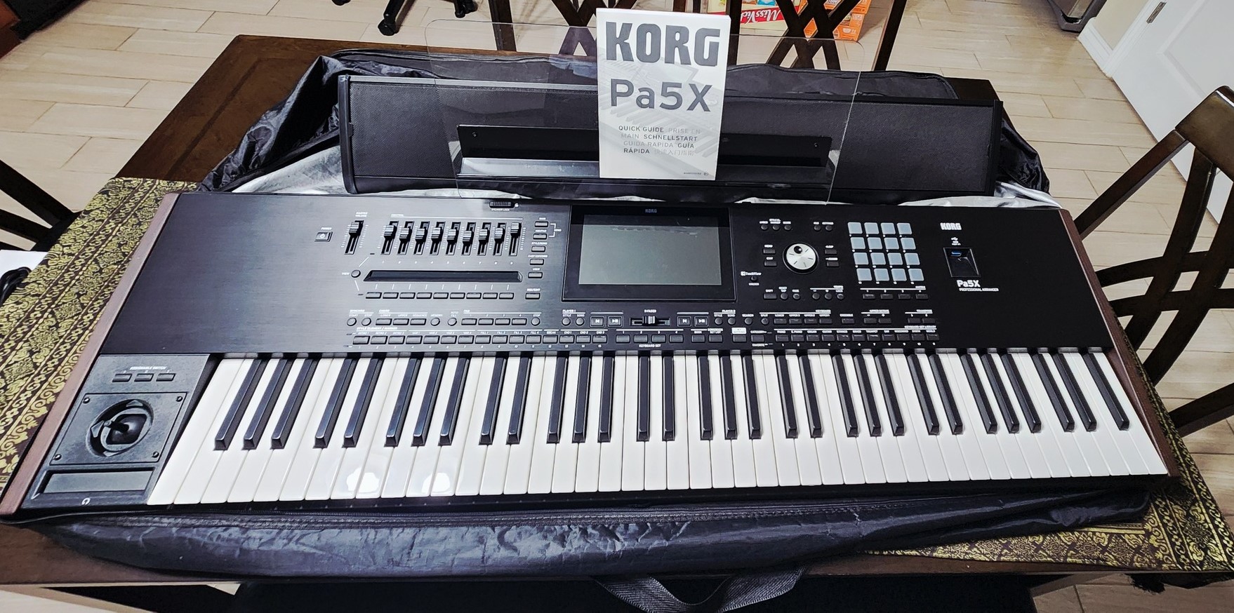 Korg Pa5X, Korg Pa4X, Korg Pa4X MG2, Korg NAUTILUS , Korg Pa1000 MG, Korg PA-1000, Yamaha Genos2 76-key, Yamaha PSR-SX920 , Yamaha MODX8+ , Yamaha Tyros5, Yamaha PSR-SX900, Yamaha MONTAGE M8X