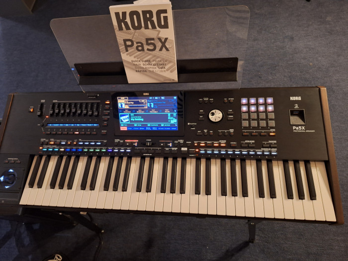 Korg Pa5X, Korg Pa4X, Korg Pa4X MG2, Korg NAUTILUS , Korg Pa1000 MG, Korg PA-1000, Yamaha Genos2 76-key, Yamaha PSR-SX920 , Yamaha MODX8+ , Yamaha Tyros5, Yamaha PSR-SX900, Yamaha MONTAGE M8X