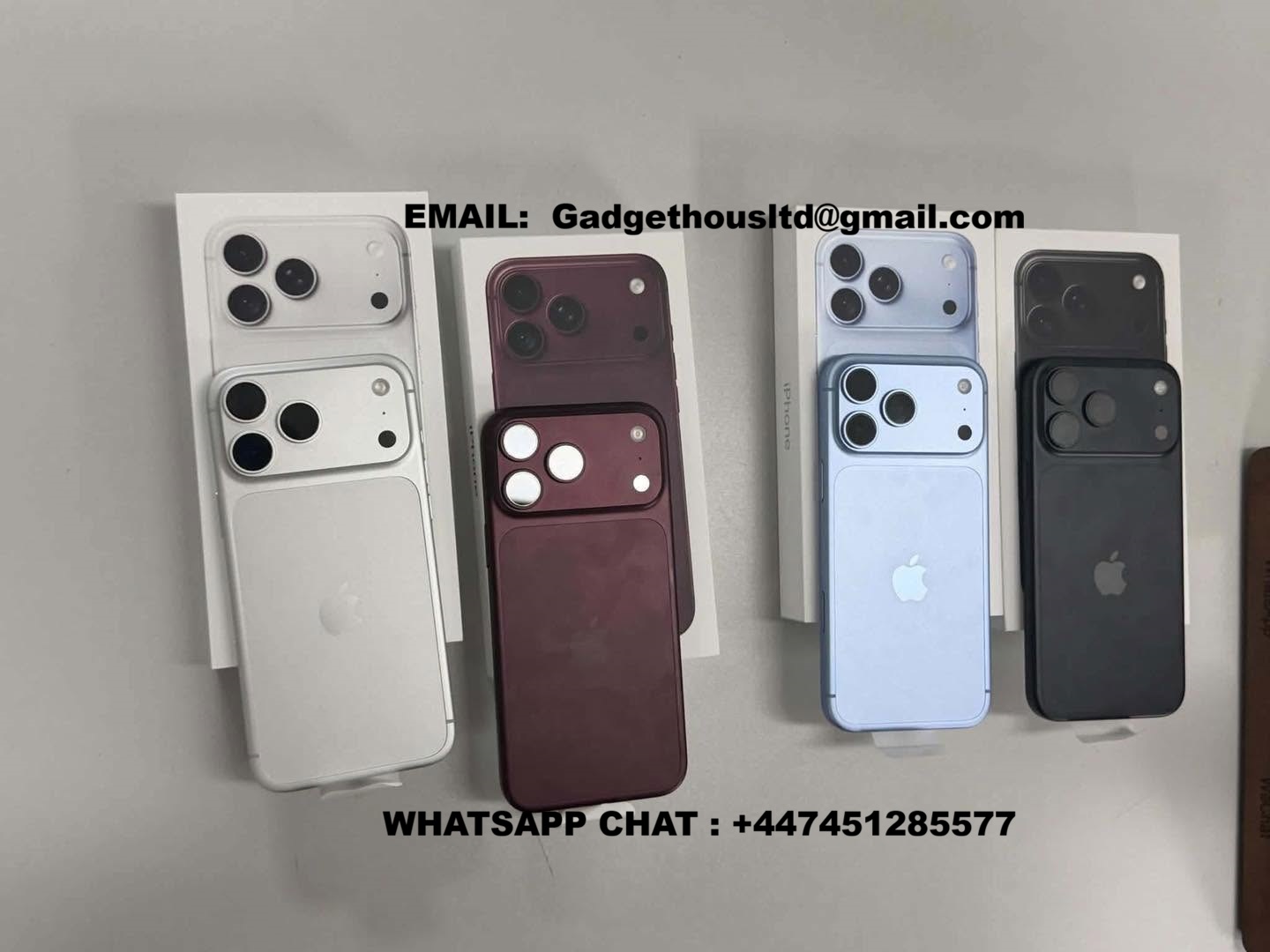 Apple iPhone 18 Pro Max, iPhone 18 Pro,  Apple iPhone Duo , iPhone 17 Pro Max, iPhone 17 Pro, iPhone 17, iPhone Air, iPhone 16 Pro Max,